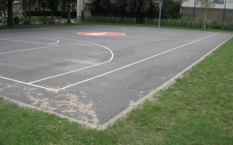 basketbalveld Heiveldstraat