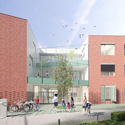 Nieuw schoolgebouw H. Storyplein