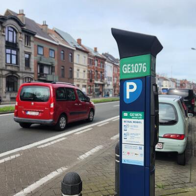 parkeerautomaat groene zone