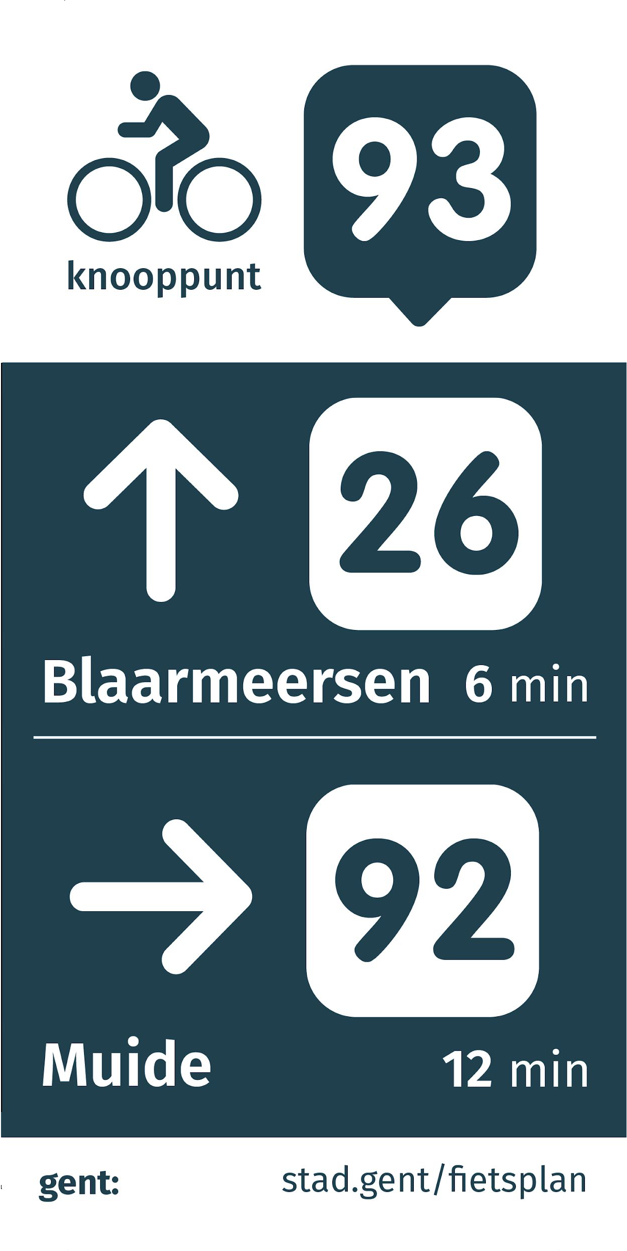 Fietsbewegwijzering