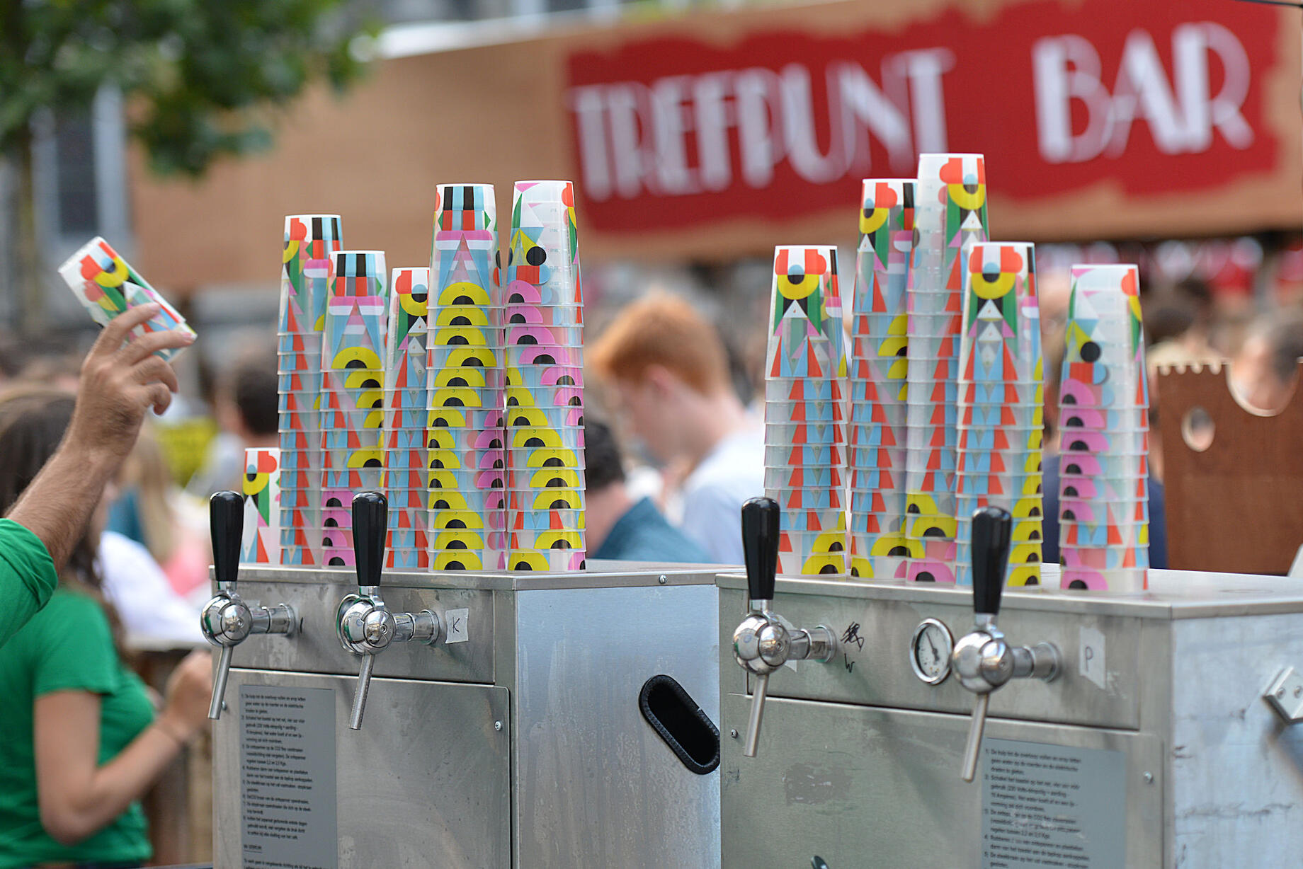 Herbruikbare bekers zijn al een tijdje de norm tijdens de Gentse Feesten