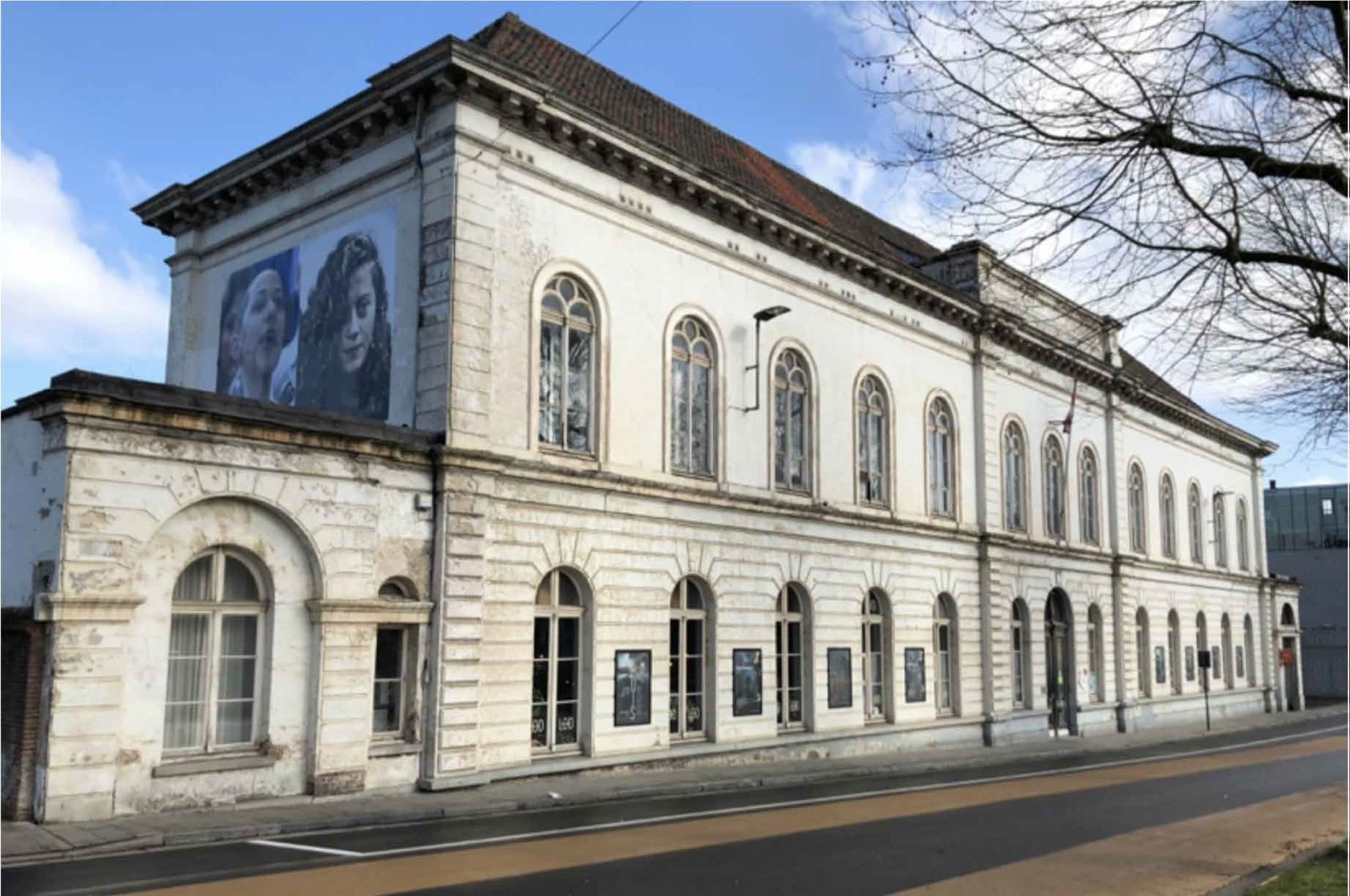 De Materniteit-gebouwen op de Bijlokesite.