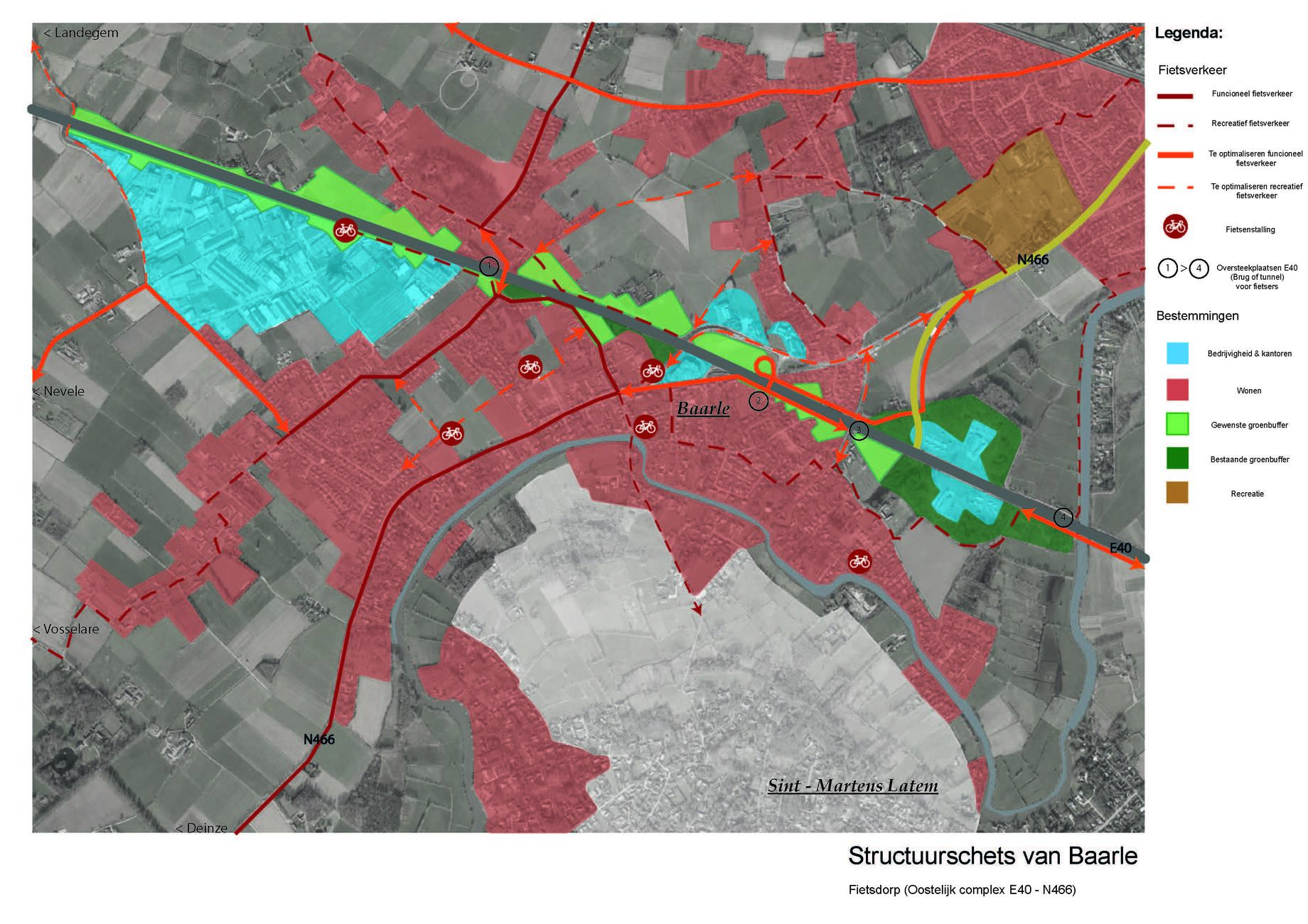 Baarle fietsdorp OC themakaart