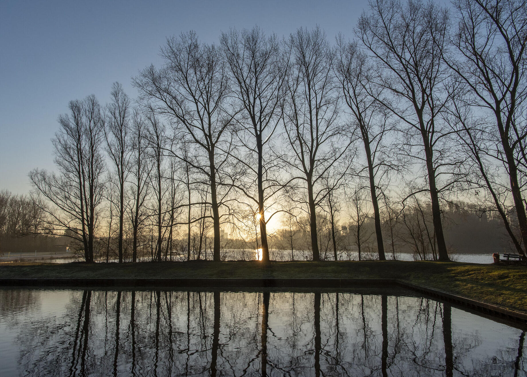 De Blaarmeersen in de herfst