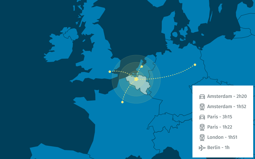 Invest in Ghent - Room to invest - Ghent in the heart of Europe