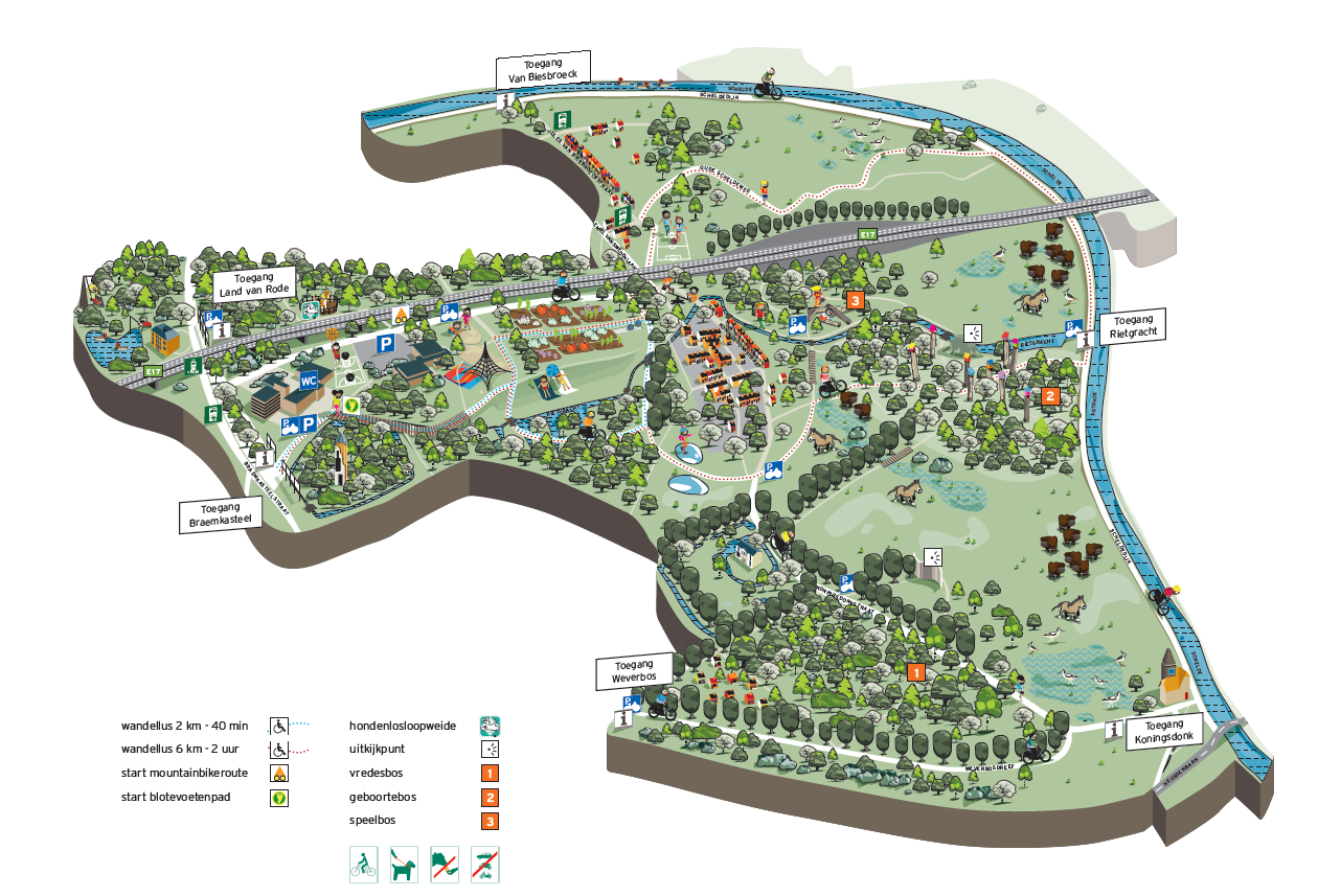 Grondplan Gentbrugse Meersen