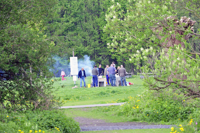 barbecue in de Rozebroeken