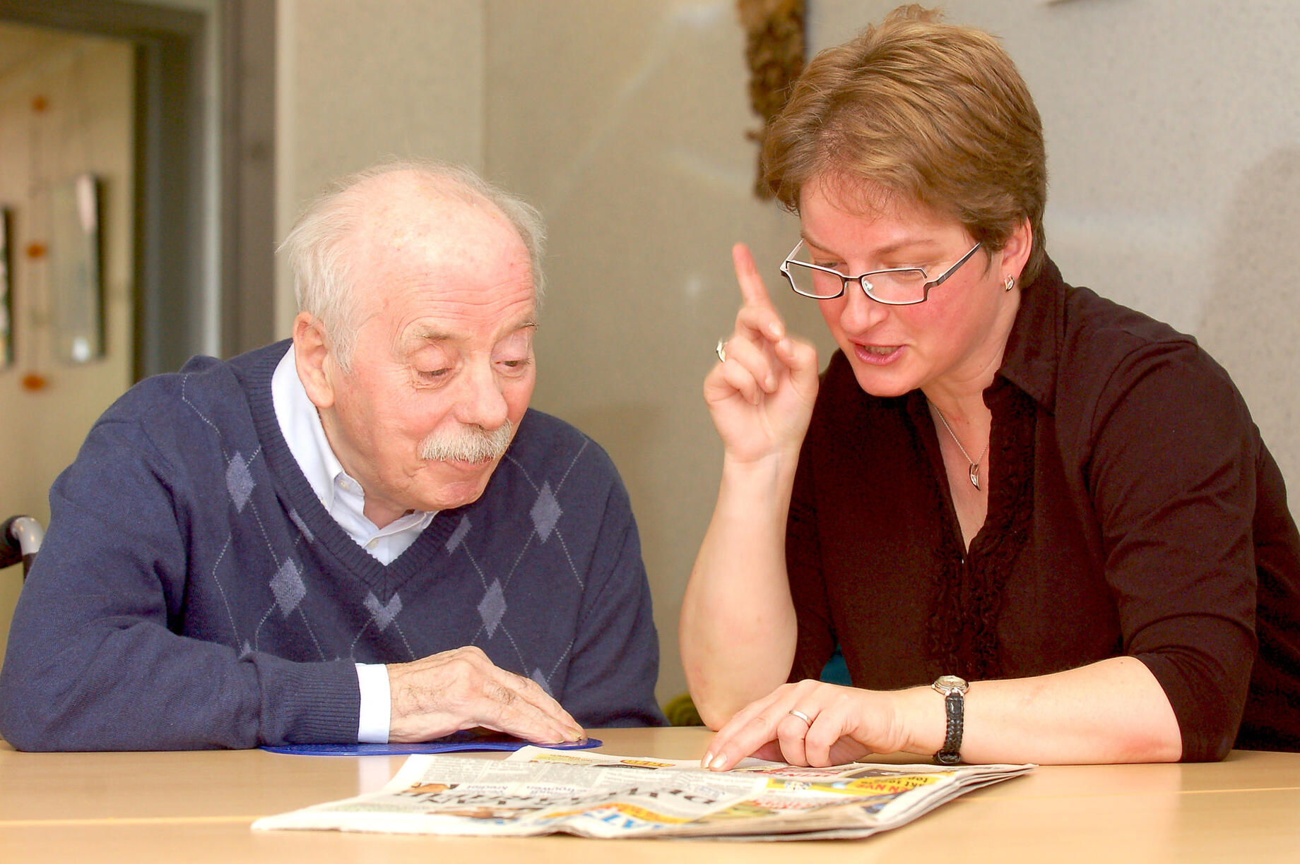 Begeleiding senior met wijk-werken