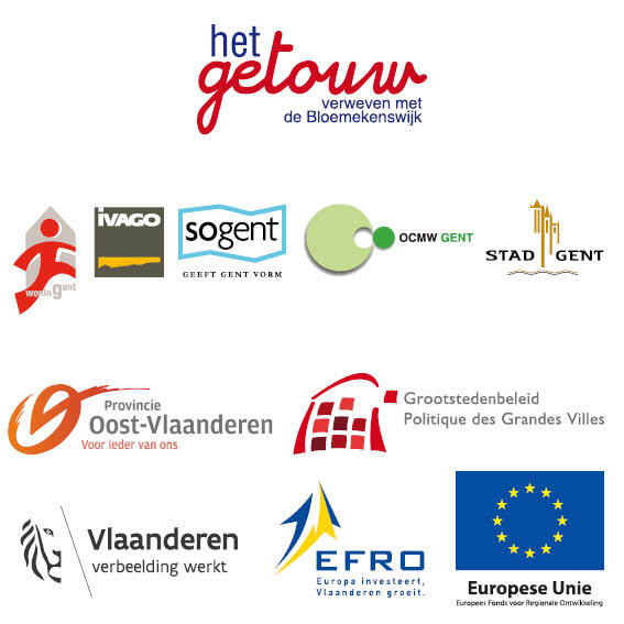 Voor Het Getouw werkt de Stad Gent met vele partners samen.