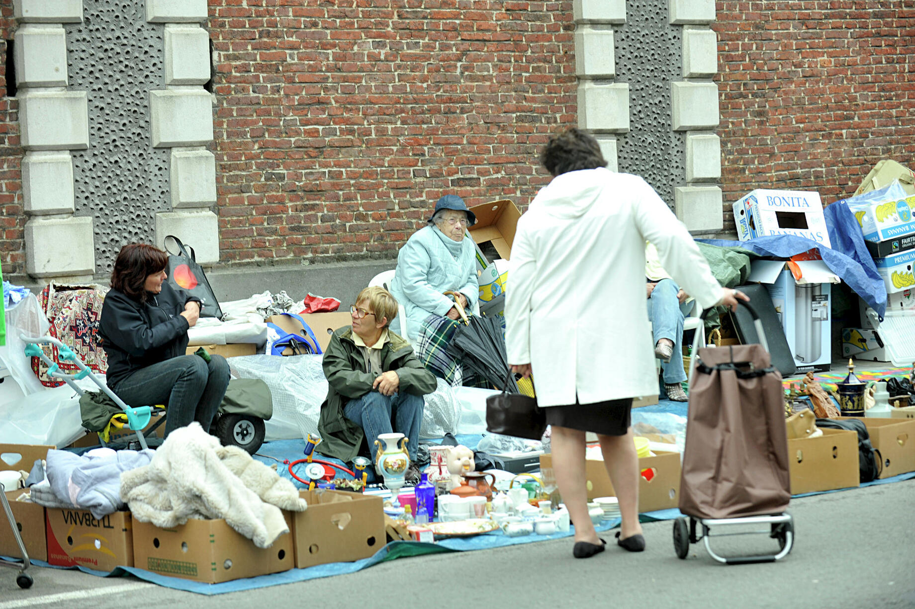 Rommelmarkt in Gent