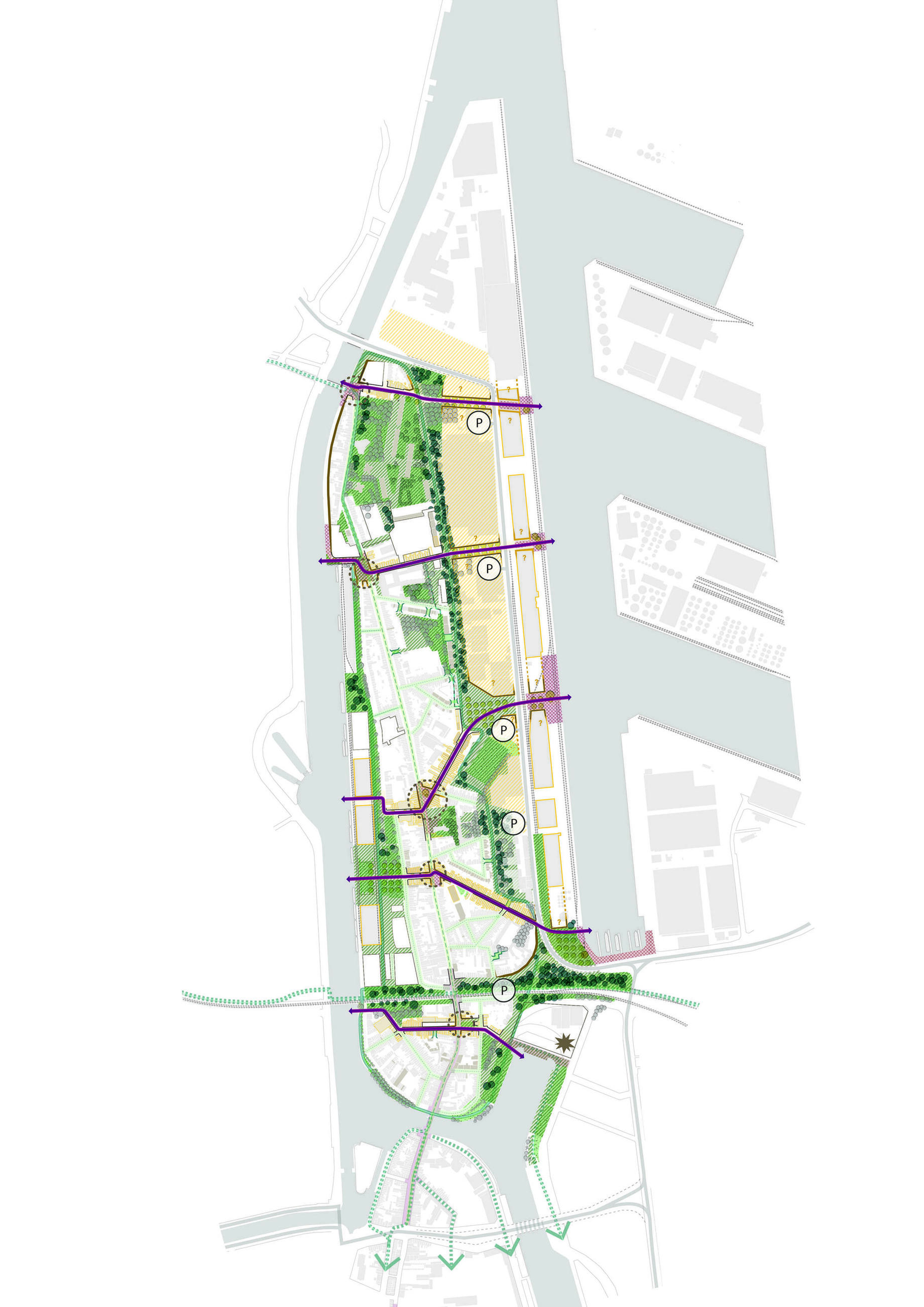 Overzichtsbeeld wijkstructuurschets